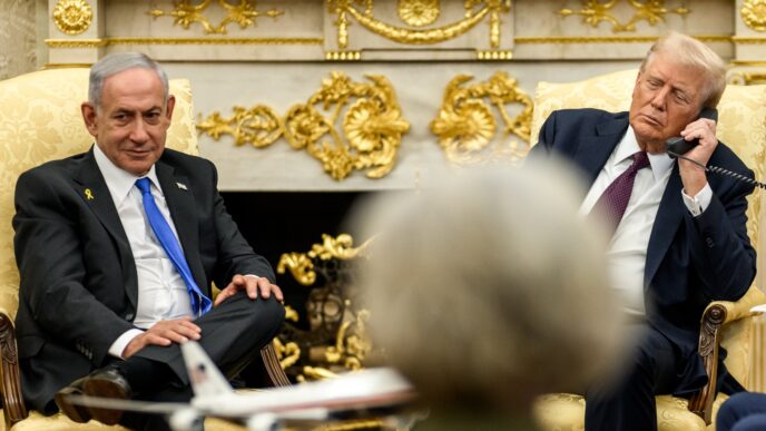 Trump présente les grandes lignes de son plan pour la paix à Gaza