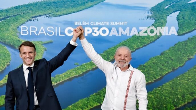 Macron «plutôt positif» sur la possibilité d’accepter l’accord UE-Mercosur, la FNSEA dénonce «un reniement total»