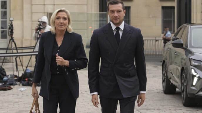 Sondage explosif ! Jordan Bardella et Marine Le Pen écrasent la concurrence dans les intentions de vote pour 2027