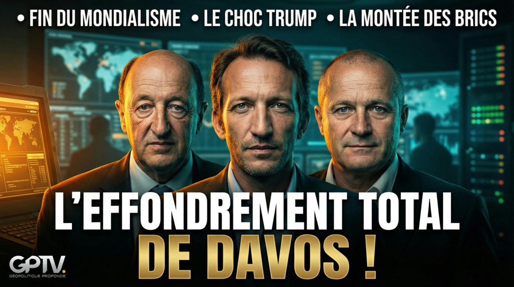 Trump et les BRICS achèvent le Forum de Davos. L'ordre mondialiste s'effondre face au retour des souverainetés et à la fin de l'Agenda 2030.