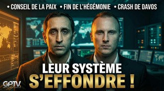Trump lance le Conseil de la paix à Davos. L'ordre mondialiste s'effondre face au retour des zones d'influence et d'un nouveau monde multipolaire.