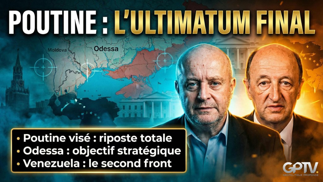 Poutine visé par un attentat, Odessa menacée et Trump intervient au Venezuela. L'embrasement global de 2026 redessine l'équilibre mondial.