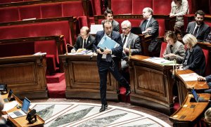 Cérémonie militaire à l'Ecole polytechnique le 14 10 2022, présidée par Sébastien Lecornu, ministre des armées