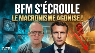BFM supprime 25% de ses effectifs. Le naufrage du macronisme médiatique s'accélère face au rejet massif des Français.