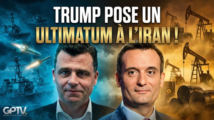 Trump menace l'Iran : le blocage d'Ormuz menace l'énergie mondiale. Florian Philippot décrypte ce choc historique et la crise sociale en France.