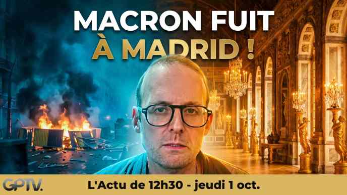 Macron en Espagne : l'indécence d'un président face à l'effondrement, les blocages lycéens et la crise sociale majeure qui embrase la France.