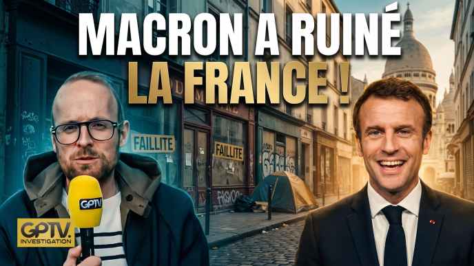 Montmartre en déchéance : Mike Borowski révèle la faillite de la France de Macron, entre pauvreté, commerces clos et effondrement économique réel.