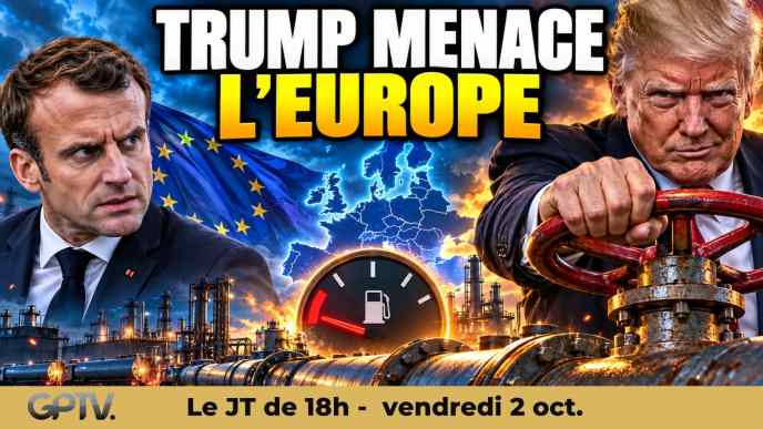 Trump menace le diesel européen, lycées en feu en France, Kaliningrad sous protection nucléaire et le Royaume-Uni vers un Breturn. Le JT complet.