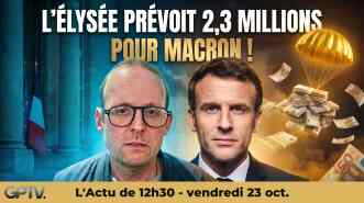 2,3 millions : l'ÉLYSÉE humilie la FRANCE avec ce parachutage doré de Macron ! | GPTV