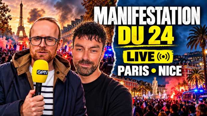 Suivez la mobilisation nationale du 24 octobre : tension sociale à Paris et Nice, colère populaire face à l'oligarchie et risques de bascule.