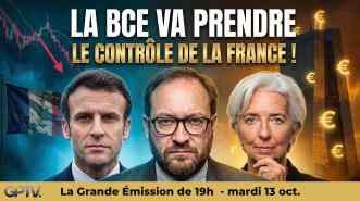 La France vers la faillite : taux en hausse, spéculation et menace de mise sous tutelle par la BCE. Olivier Piacentini analyse le crash financier.