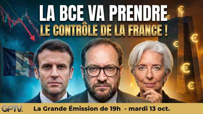 La France vers la faillite : taux en hausse, spéculation et menace de mise sous tutelle par la BCE. Olivier Piacentini analyse le crash financier.