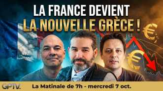 Dette française : vers un scénario grec ? Avancée russe, crise au Brésil et Roumanie, bandérisation de la France et rôle des médias avec N. Stoquer.