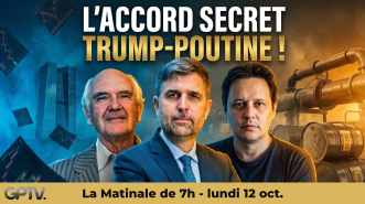 Accord Trump-Poutine sur le diesel, dette française et Goldman Sachs, scandale Pfizer, crise énergétique à Kiev et fin du soutien US à Zelensky.