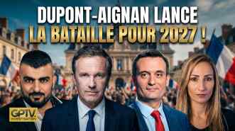 Nicolas Dupont-Aignan lance sa candidature pour 2027 : Philippot et les souverainistes s'unissent pour une reconquête nationale. Analyse sur GPTV.